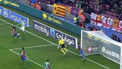 4-2. El Barça sufre ante el Betis, que le jugó de tú a tú