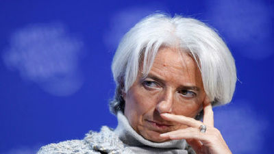 Lagarde dice que la bajada del paro en España es "el principio de un proceso"