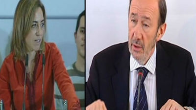 La pugna entre Rubalcaba y Chacón se agudiza a dos semanas del Congreso del PSOE