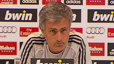 Mourinho escuchó silbidos por primera vez en el Bernabéu