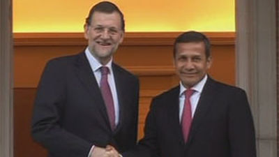 Rajoy y Humala tratan las perspectivas de la cooperación económica bilateral