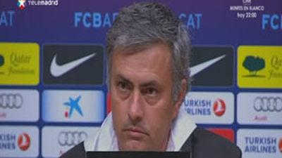 Mourinho: "En el vestuario he escuchado que es imposible ganar aquí"