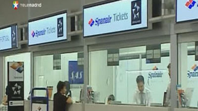 Spanair suspende su actividad de vuelos