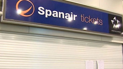 Spanair presentará un ERE para 2.075 empleados