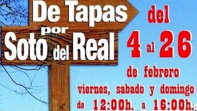 "De Tapas por Soto del Real" celebra su III edición