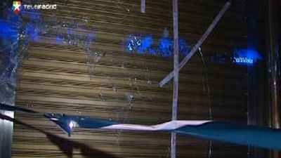 Dos tiendas de la capital sufren en menos de 24 horas sendos asaltos mediante mazazos