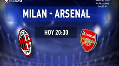 El Milán y el Ársenal se enfrentan en el partidazo que dará Telemadrid