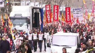 Uno de cada cinco españoles acudió a una manifestación en el último año