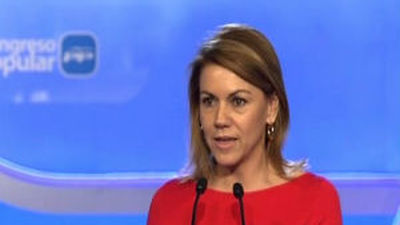 Cospedal subraya la unidad del PP, sin personalismos y con sólo un líder