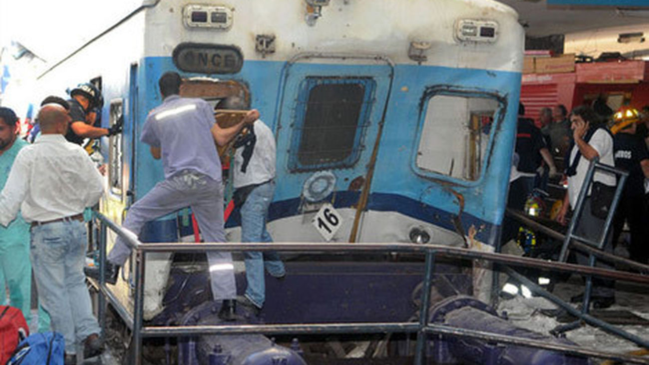 Accidente de tren en Argentina (Télam)
