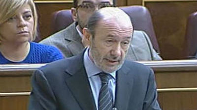Rubalcaba: "Facilitar el despido cuando hay recesión creará más desempleo"