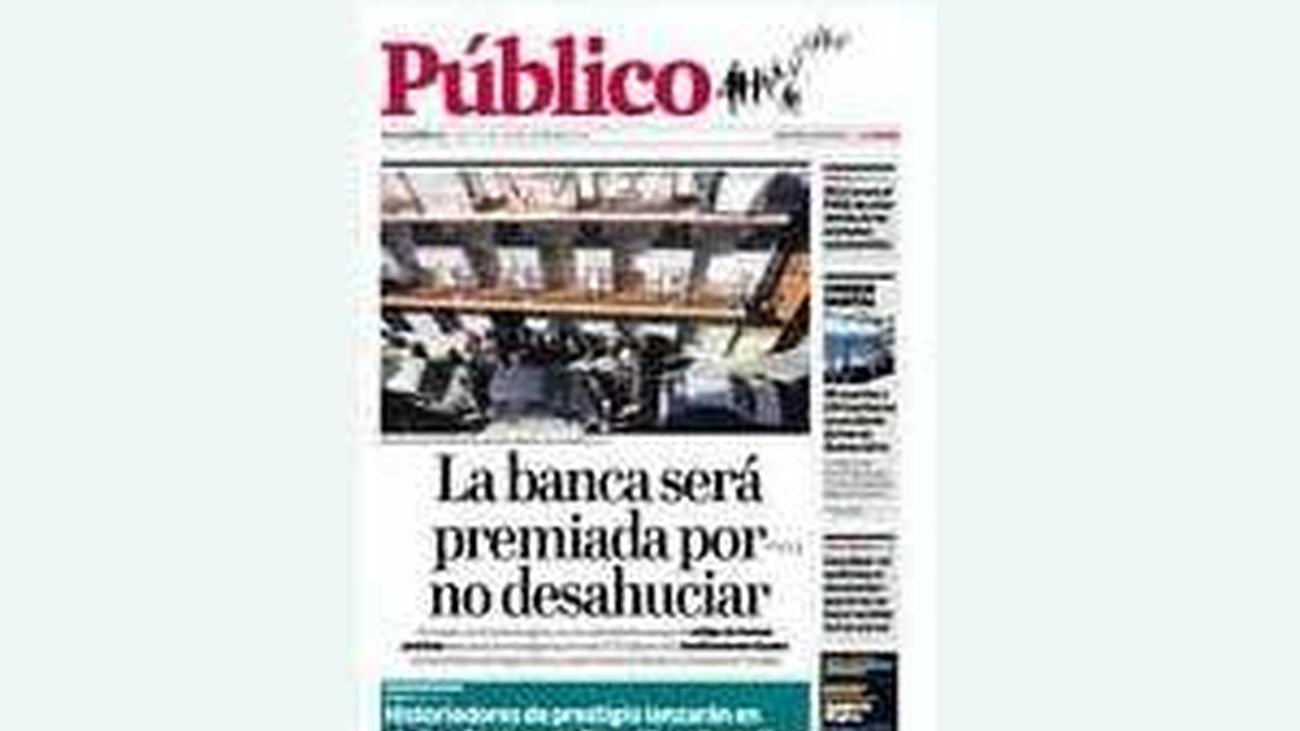 El diario "Público" cerrará el próximo domingo, aunque seguirá en la web