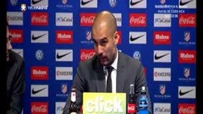Guardiola: "No vamos a ganar a liga, pero la vamos a competir"