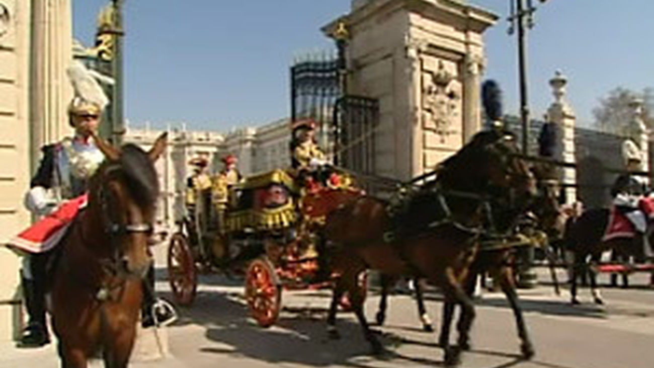 Desfile de gala en Madrid