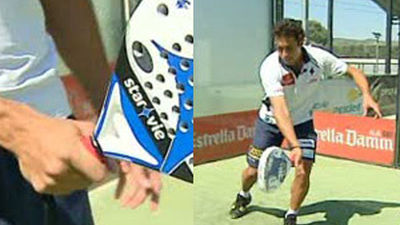 Curso de pádel: Empuñadura y golpe de derecha