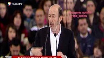 Rubalcaba acusa a Rajoy de prometer el cambio y "dar el cambiazo"
