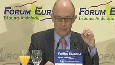 Montoro: a ninguna Comunidad "le conviene"  pedir una flexibilización del déficit