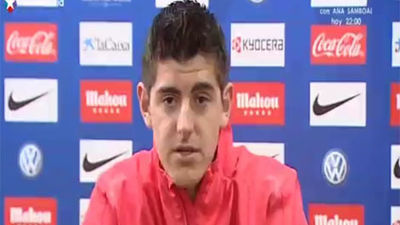 Courtois vuelve a reiterar su deseo de continuar en el Atlético de Madrid