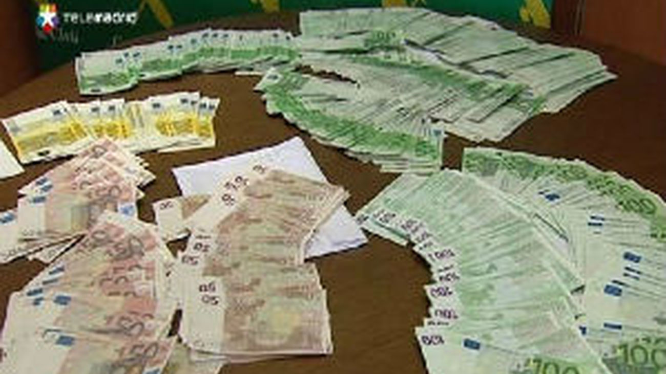 Desarticulada una de las organizaciones más activas  de introducción de billetes falsos en España