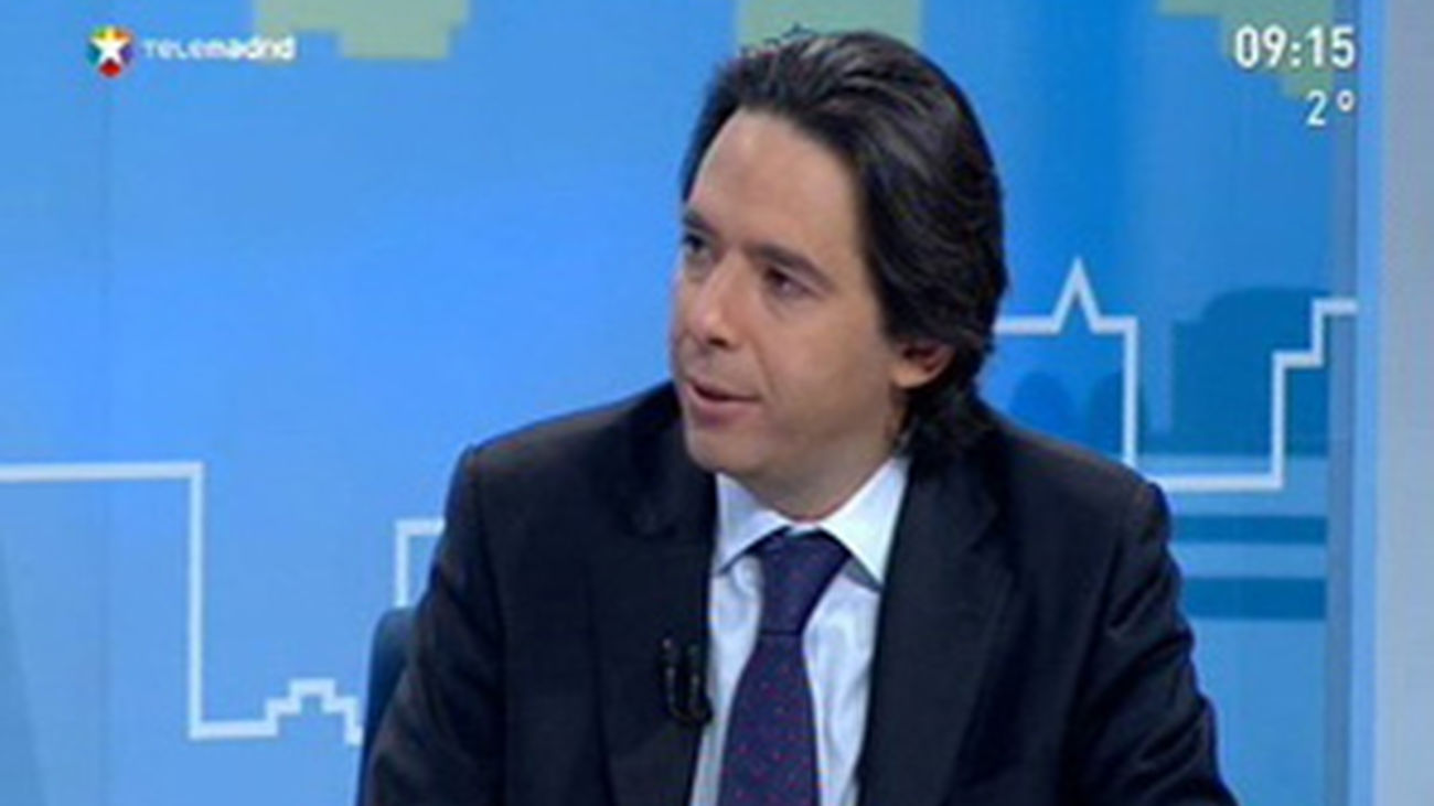 PERCIVAL MANGLANO, consejero de Economía de la Comunidad de Madrid