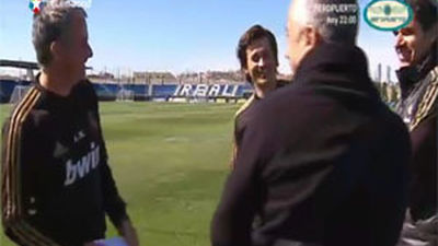 Preciado se reencuentra con Mourinho :"Tengo una relación magnífica con él"