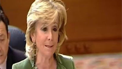 Aguirre defiende la privatización del Canal de Isabel II y dice que el Gobierno fijará las tarifas