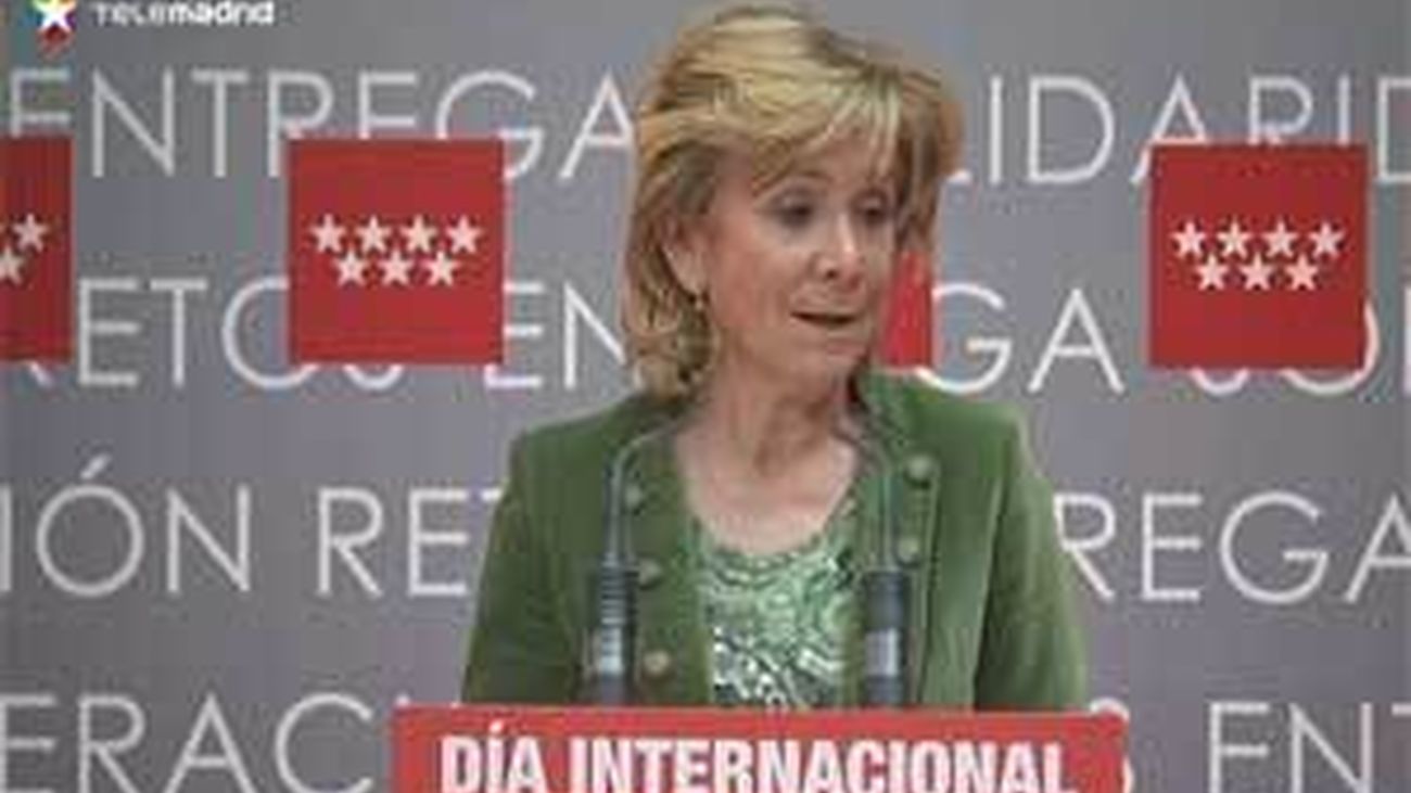 Aguirre confiesa que le gustaría no tener que celebrar el Día de la Mujer