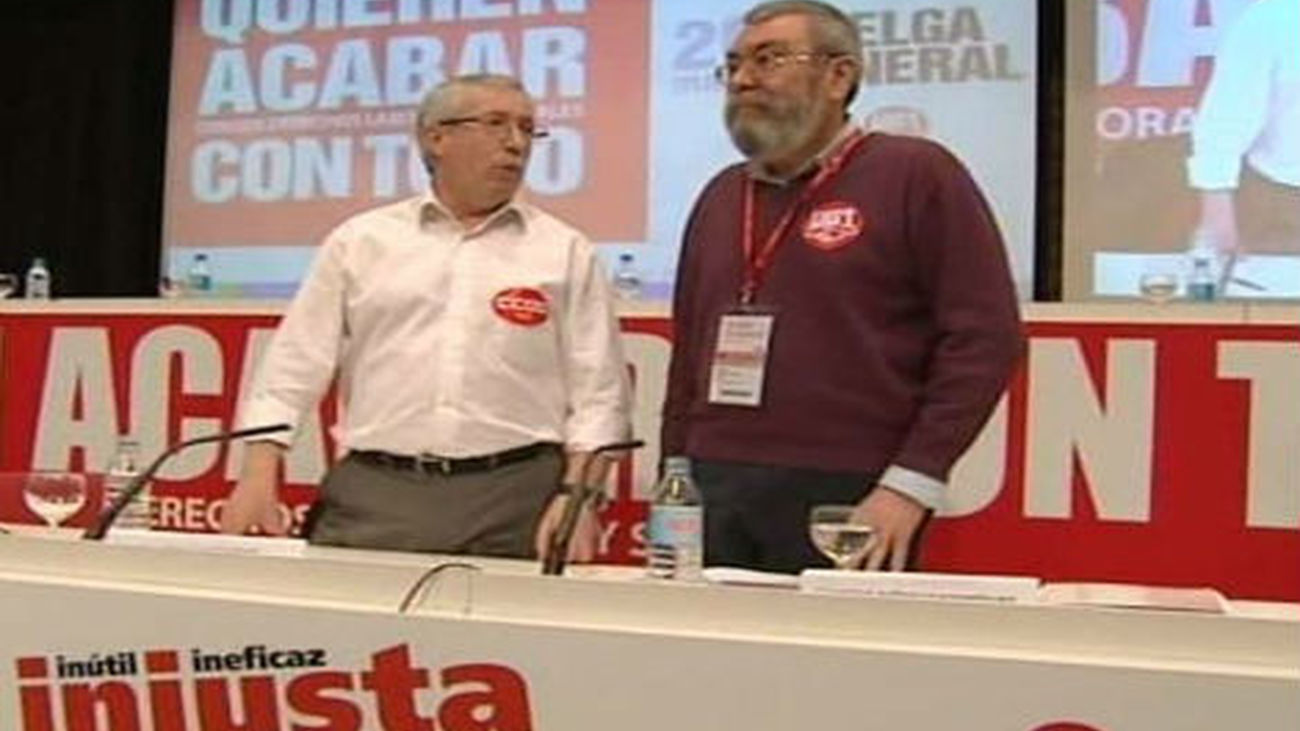 CCOO y UGT convocan de forma conjunta la huelga general el 29 de marzo
