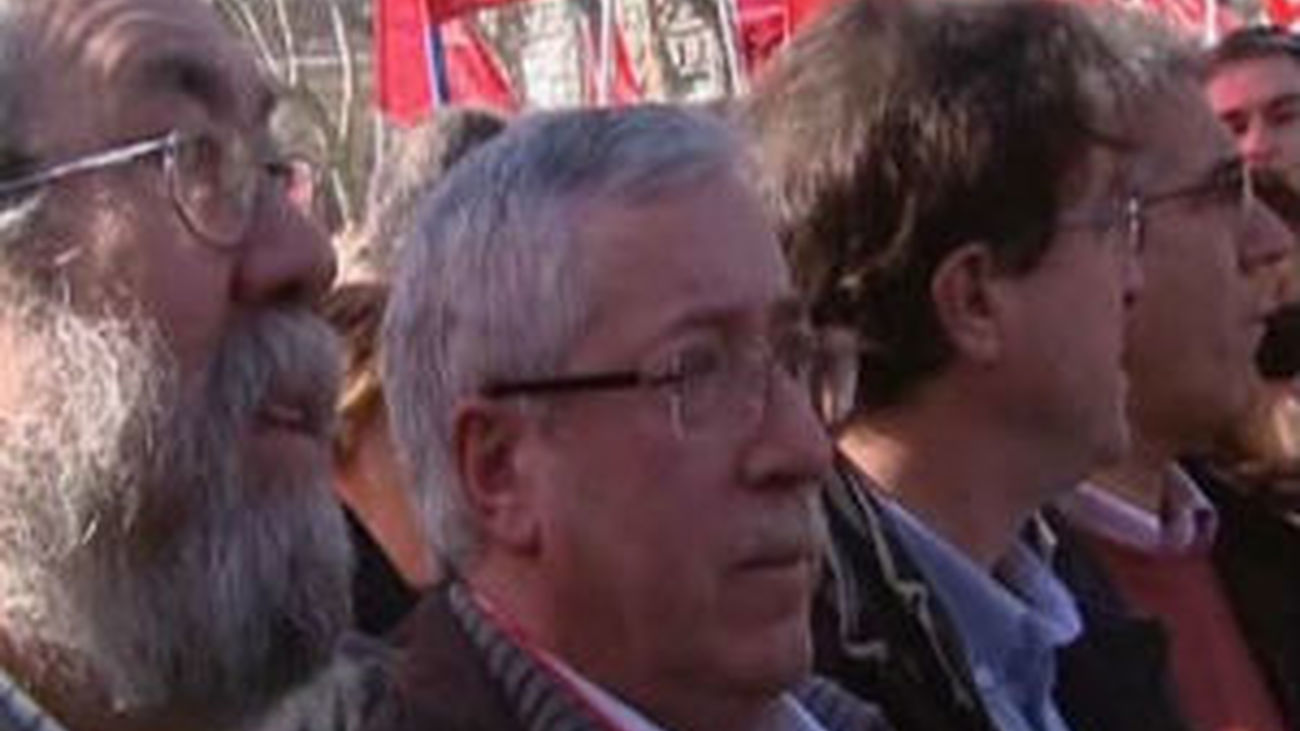 CCOO anuncia una huelga general para el 14 de noviembre