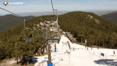 Campeonato de snowboard en Navacerrada