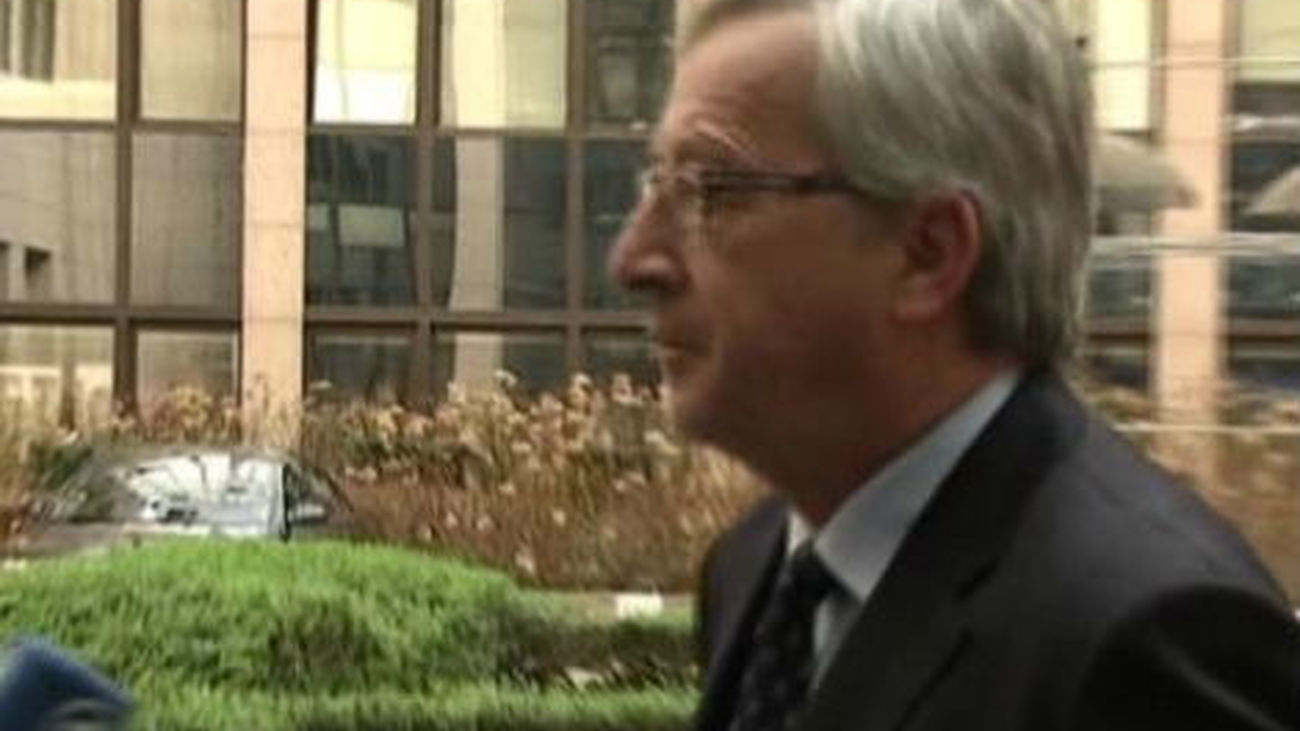 El presidente del Eurogrupo, Jean-Claude Juncker