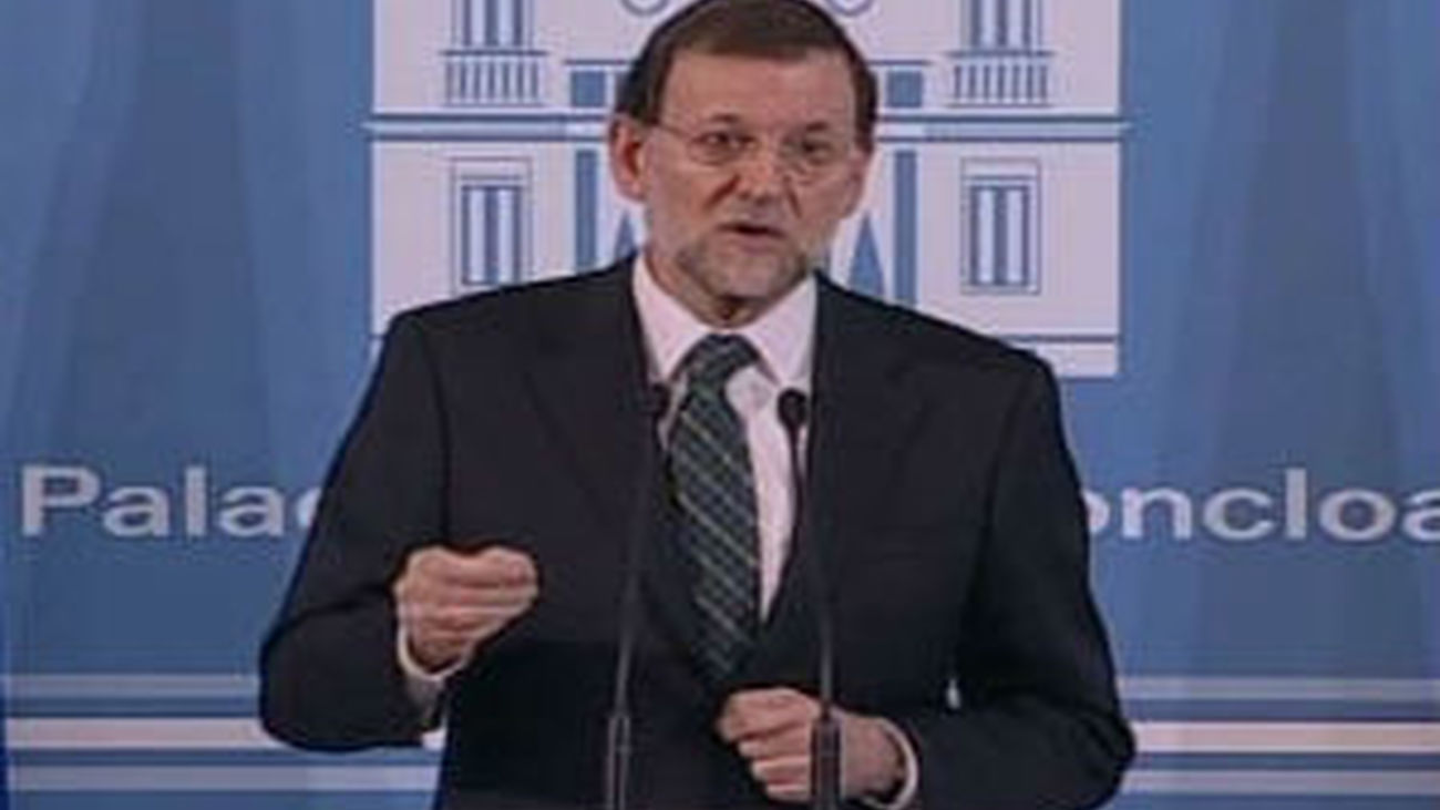 Rajoy: "Esta legislatura va a ser la de las reformas"