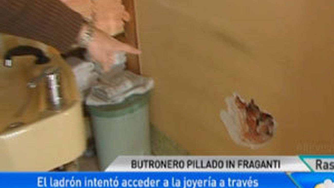 Butronero cae en su propio butrón