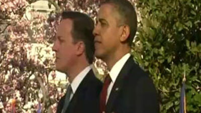 Obama y Cameron reafirman su compromiso con la transición en Afganistán