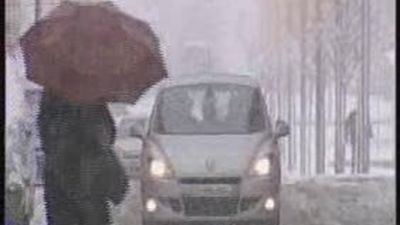 Frío y nieve en el comienzo de la primavera