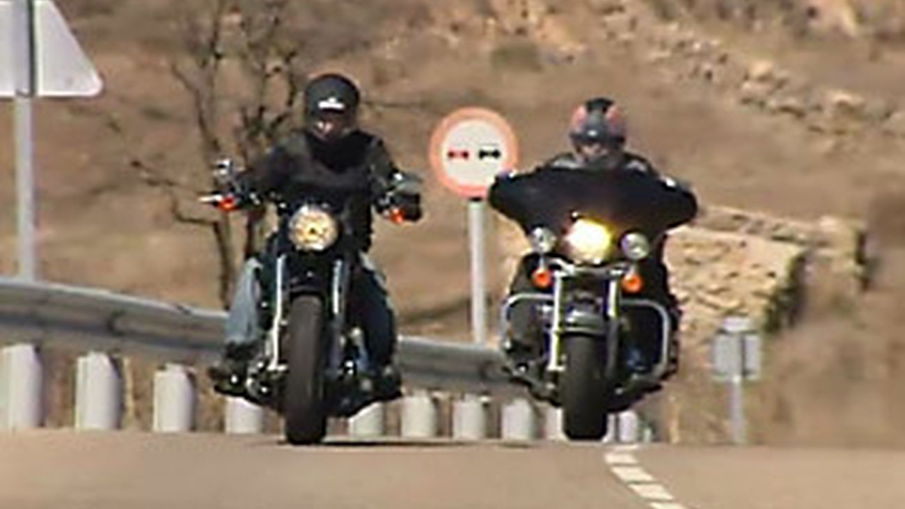 Madrid en moto: A Guadalix en Harley