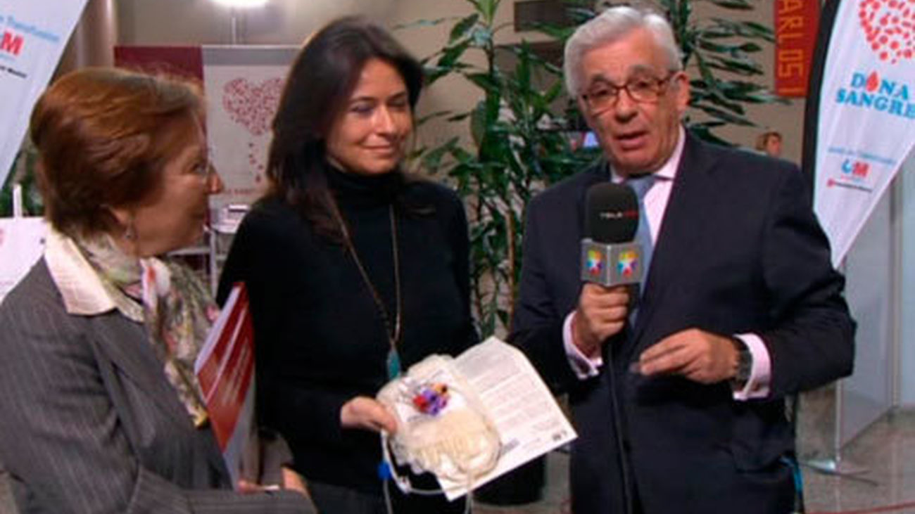 Ven a Telemadrid y dona sangre