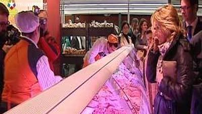 Aguirre y Botella estrenan Mercadona en el centro comercial  ABC Serrano