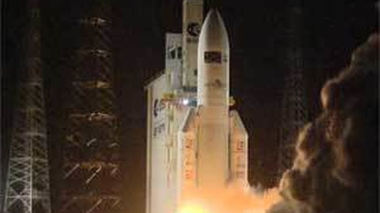 Lanzado con éxito el carguero espacial europeo
