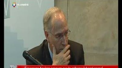 Aguirre: "La reforma laboral se ha hecho pensando en los parados, no en los sindicalistas"