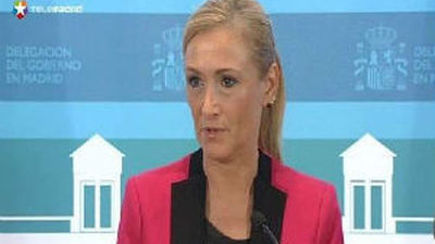 Cifuentes pide "responsabilidad" a UGT para aceptar el trayecto de la marcha del 29M
