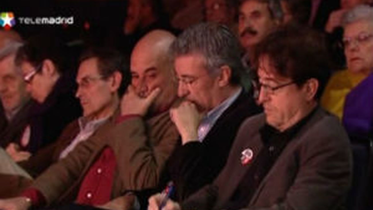 Acto de apoyo a la huelga