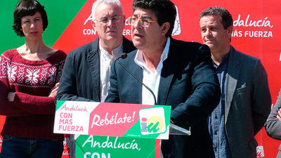Valderas no busca "sillones" sino hacer  política y no defraudar a los andaluces