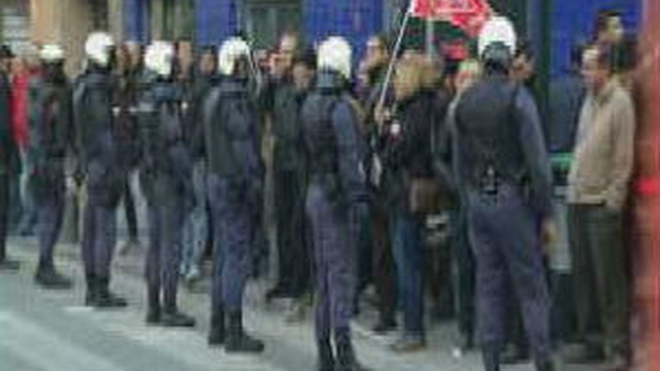 Detenidos 176 y heridos 104 en lo que va de jornada de huelga, según Interior