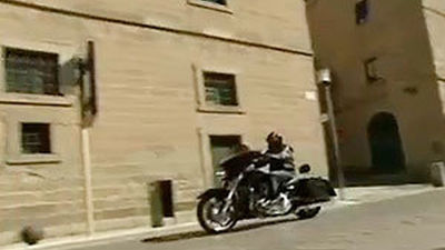 Madrid en moto: La Cruz Verde y Santa María de la Alameda