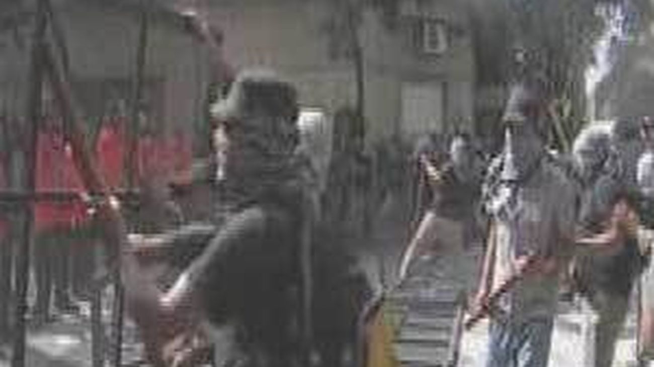 Incidentes  en Buenos Aires ante la embajada británica en el aniversario de la guerra de Las Malvinas