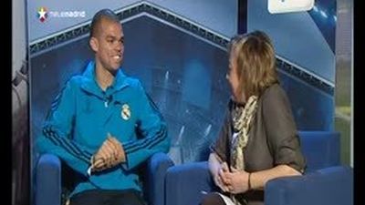 Pepe: "Con Ramos al lado podría jugar con los ojos cerrados"