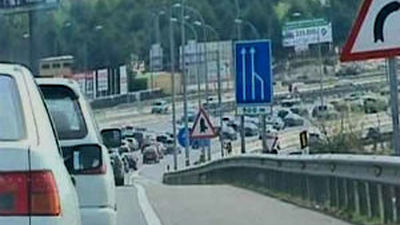 Las carreteras madrileñas presentan 31 kilómetros de retenciones