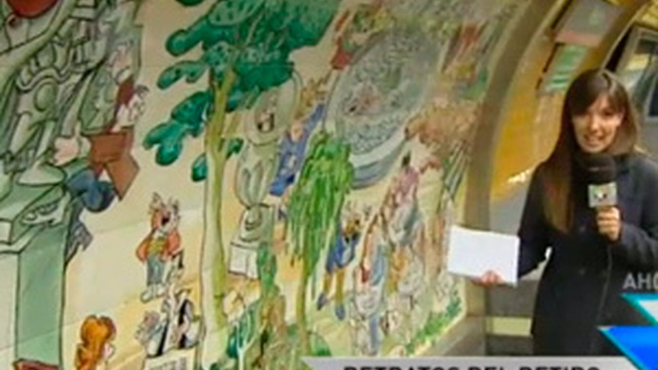 Homenaje a Mingote en el Metro