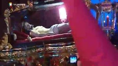 La lluvia da una tregua para que salga Jesús de Medinaceli